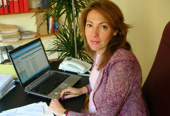 Silvia Caparr&oacute;s de Olmedo